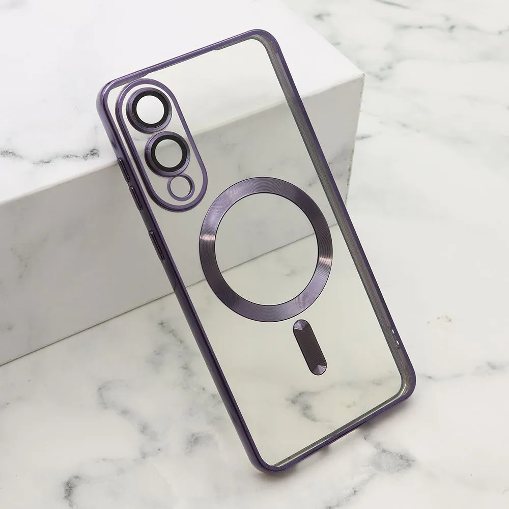 Maska CAMERA PROTECT MagSafe za Samsung S25 Edge 5G/ ljubičasta