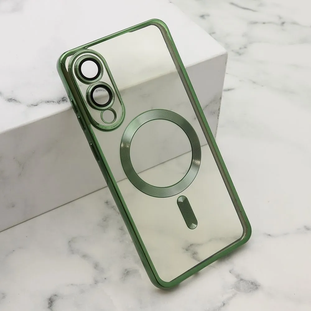 Maska CAMERA PROTECT MagSafe za Samsung S25 Edge 5G/ zelena