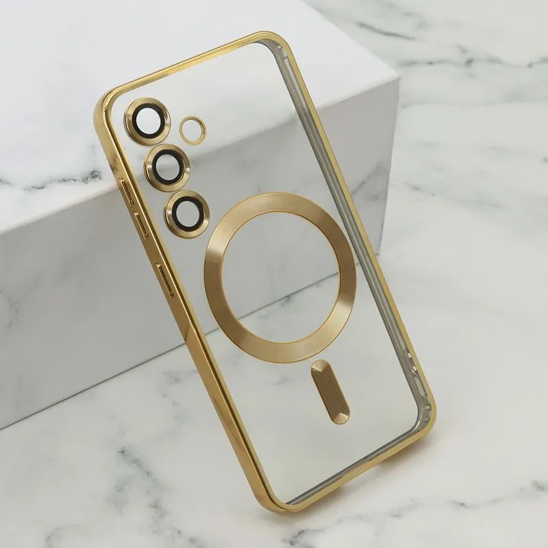 Maska CAMERA PROTECT MagSafe za Samsung S921B Galaxy S24 5G/ zlatna
