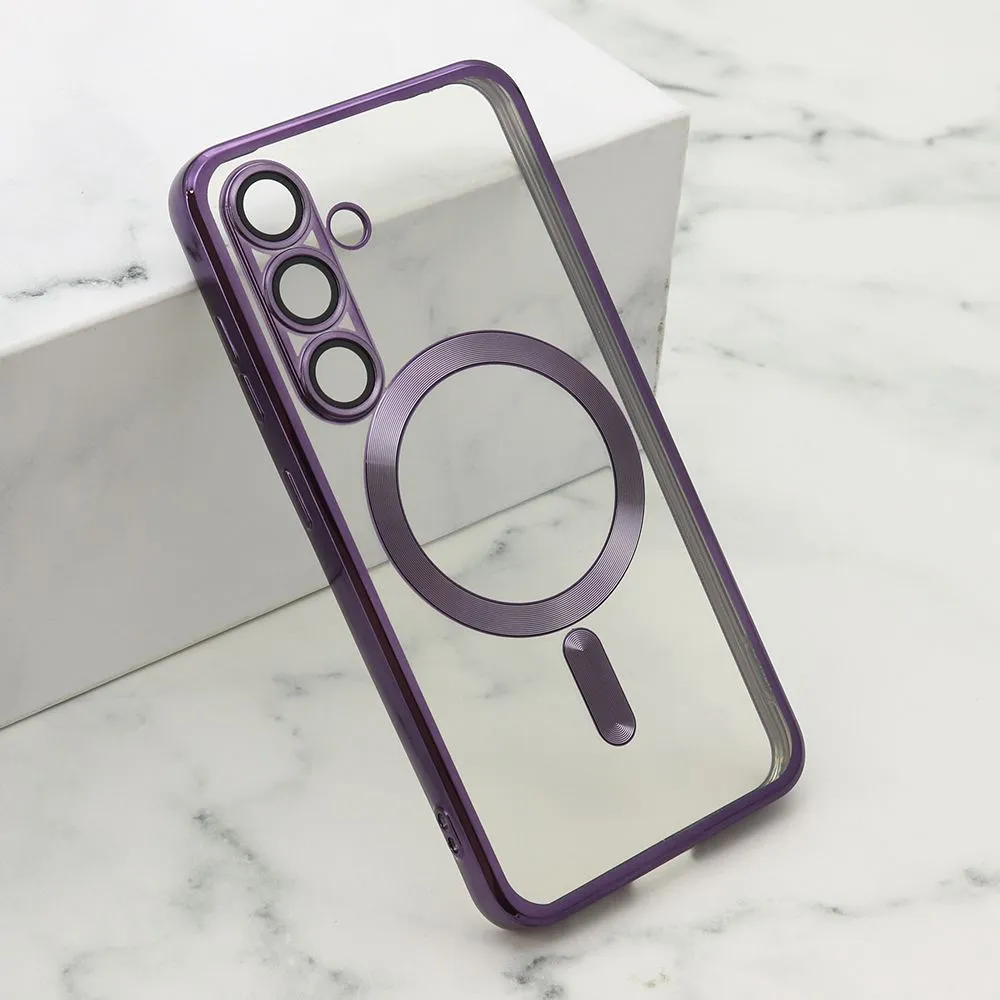 Maska CAMERA PROTECT MAGSAFE za Samsung S931B Galaxy S25 5G/ ljubičasta