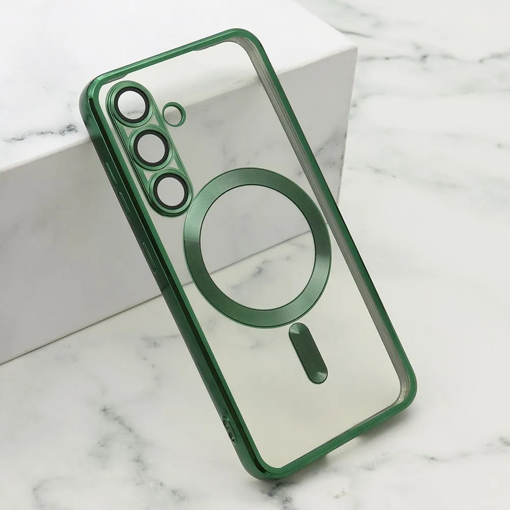 Maska CAMERA PROTECT MAGSAFE za Samsung S931B Galaxy S25 5G/ zelena