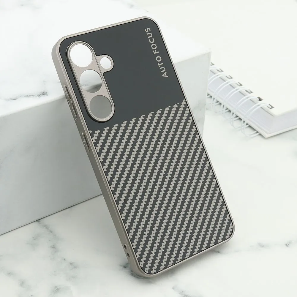 Maska CARBON LINES za Samsung S921B Galaxy S24 5G/ siva