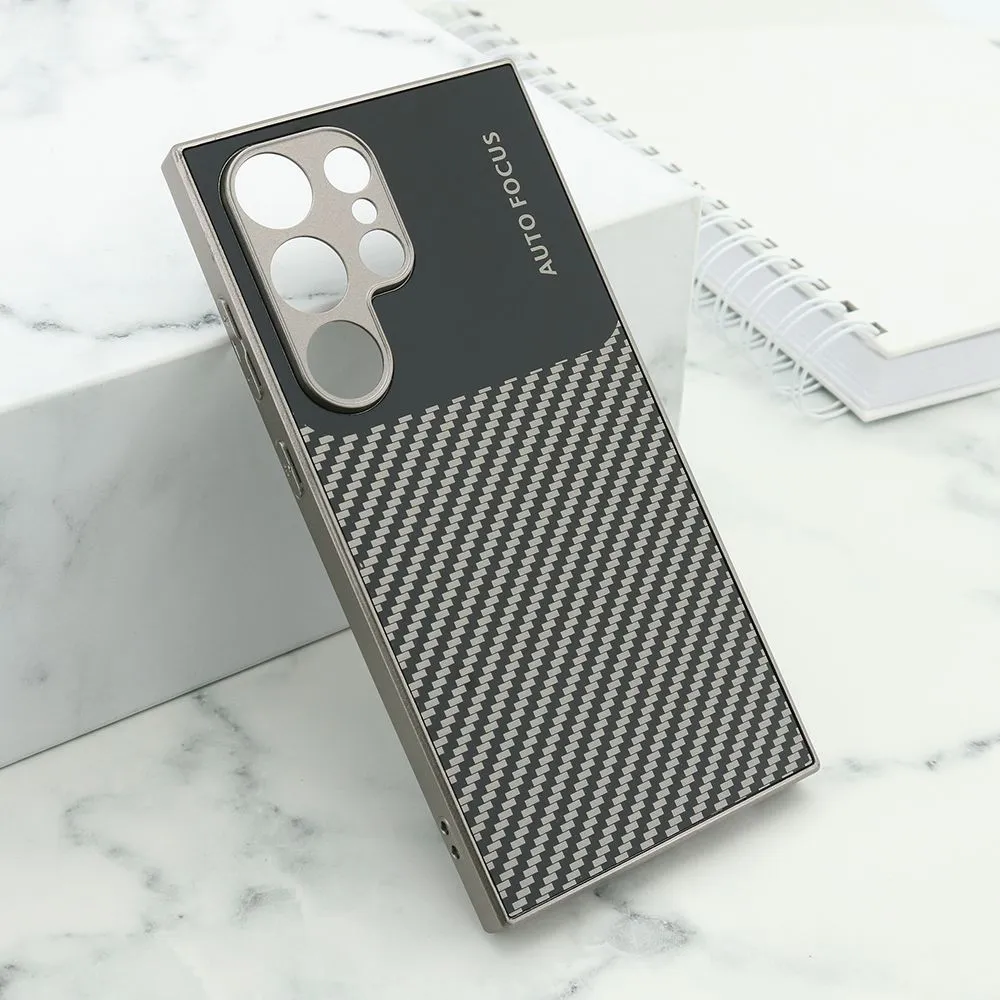 Maska CARBON LINES za Samsung S928B Galaxy S24 Ultra 5G/ siva