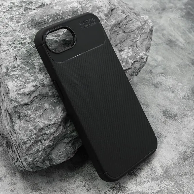 Maska Carbon za iPhone 16E/ crna