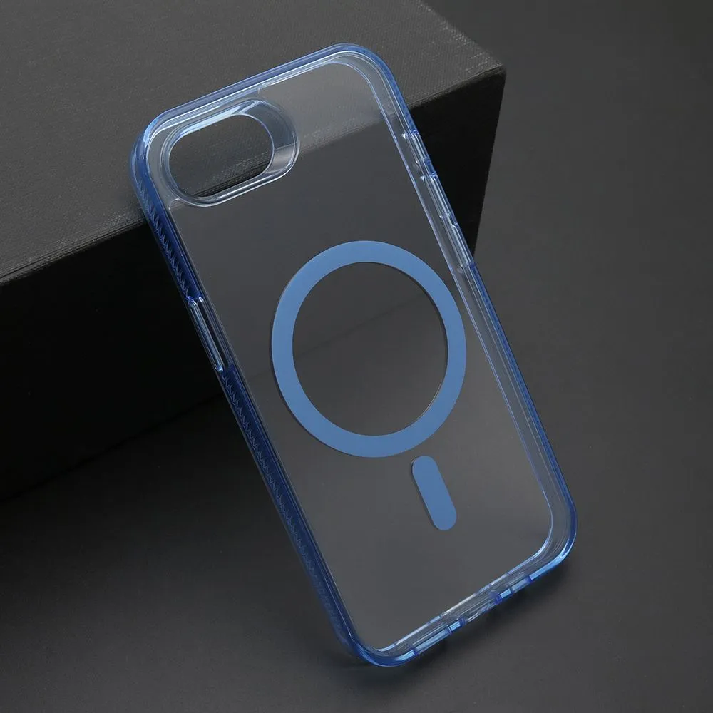Maska COLOR FRAME MagSafe za iPhone 16E/ plava
