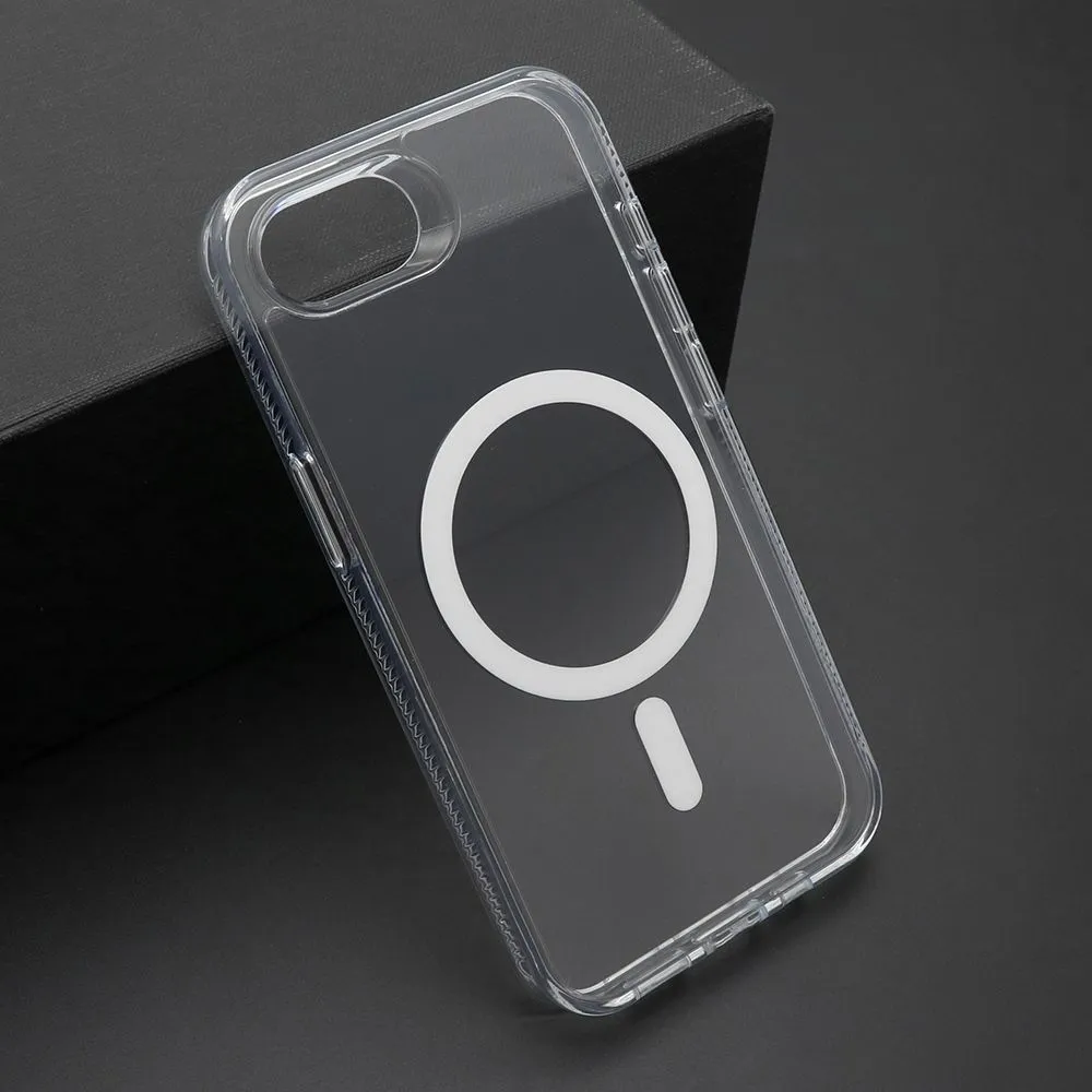 Maska COLOR FRAME MagSafe za iPhone 16E, providna