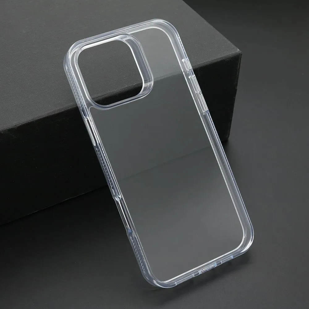 Maska COLOR FRAME za iPhone 16 Pro Max/ srebrna