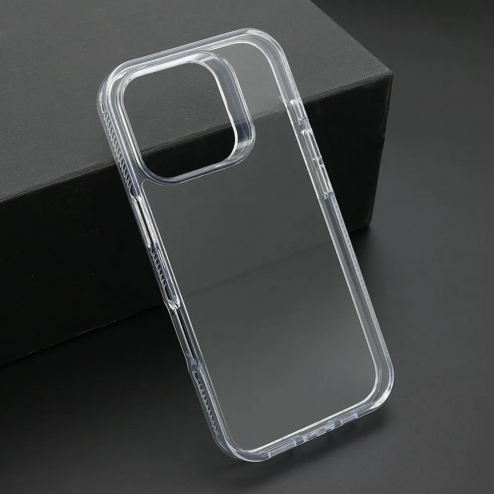 Maska COLOR FRAME za iPhone 16 Pro/ srebrna