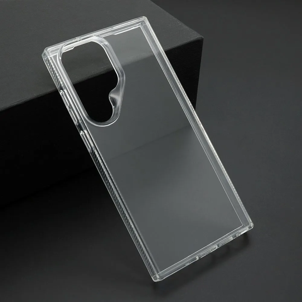 Maska COLOR FRAME za Samsung S918B Galaxy S23 Ultra/ srebrna (providna)