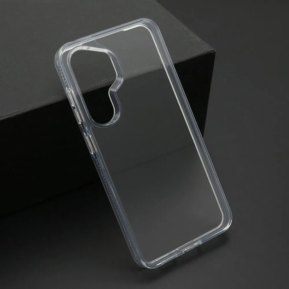 Maska COLOR FRAME za Samsung S931B Galaxy S25 5G/ srebrna providna