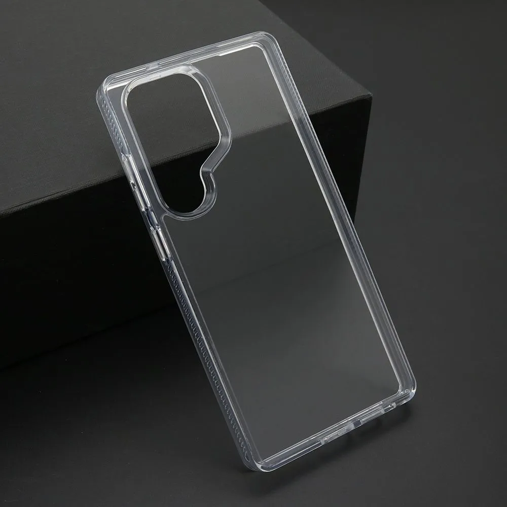 Maska COLOR FRAME za Samsung S938B Galaxy S25 Ultra 5G/ srebrna providna