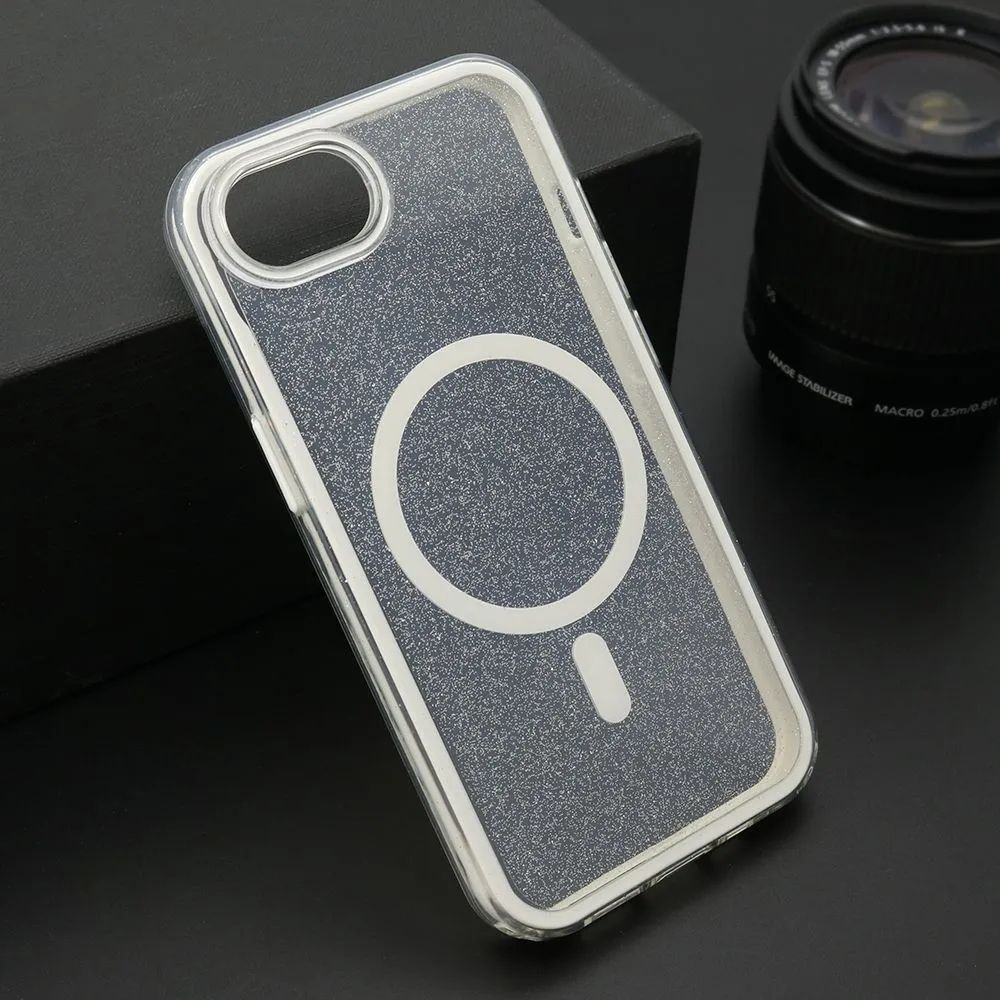 Maska CRYSTAL MagSafe za iPhone 16E/ bela