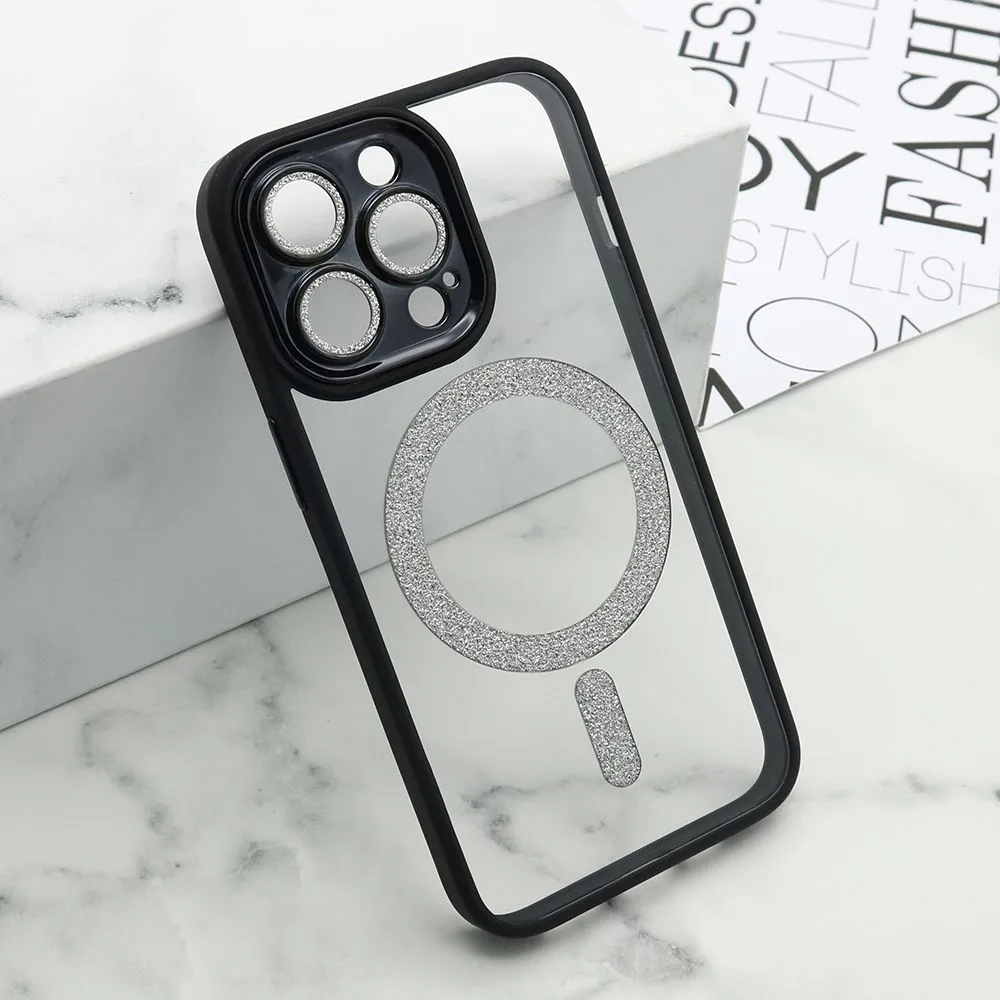 Maska DIAMOND MagSafe za iPhone 13 Pro/ crna