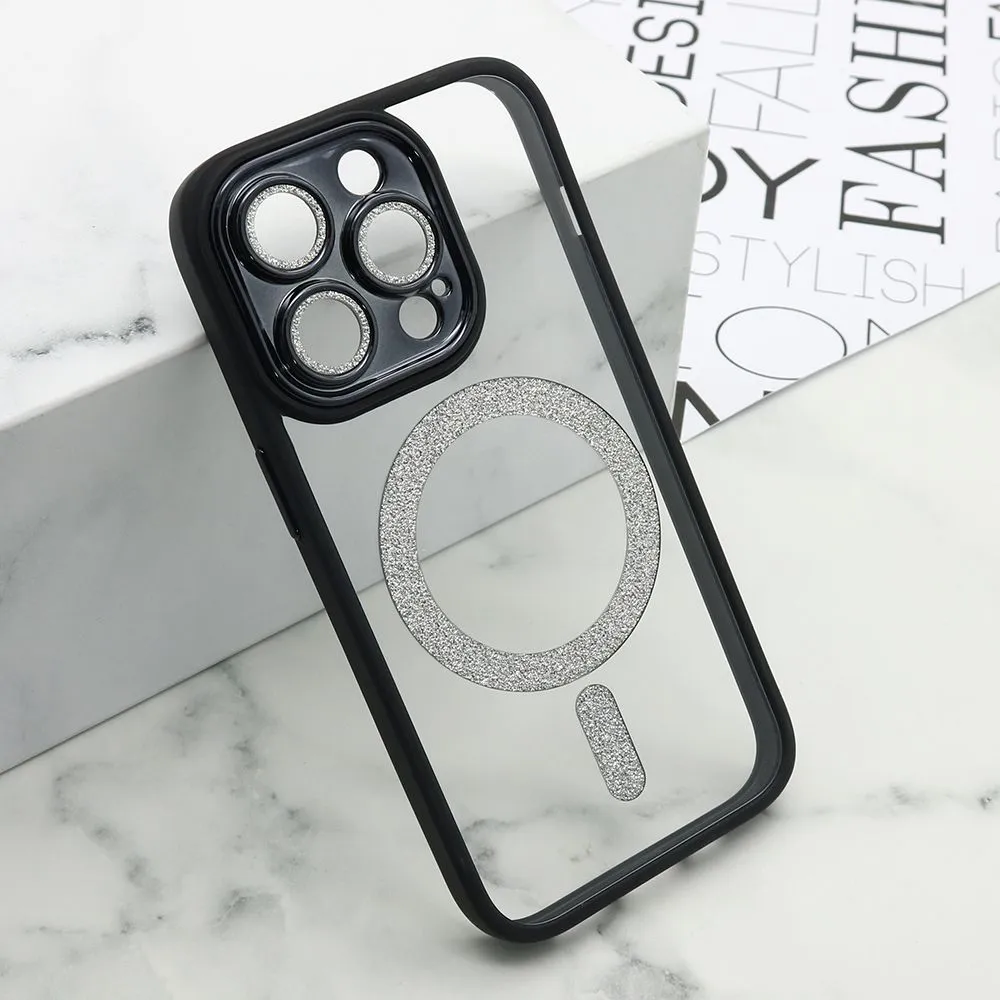 Maska DIAMOND MagSafe za iPhone 14 Pro/ crna