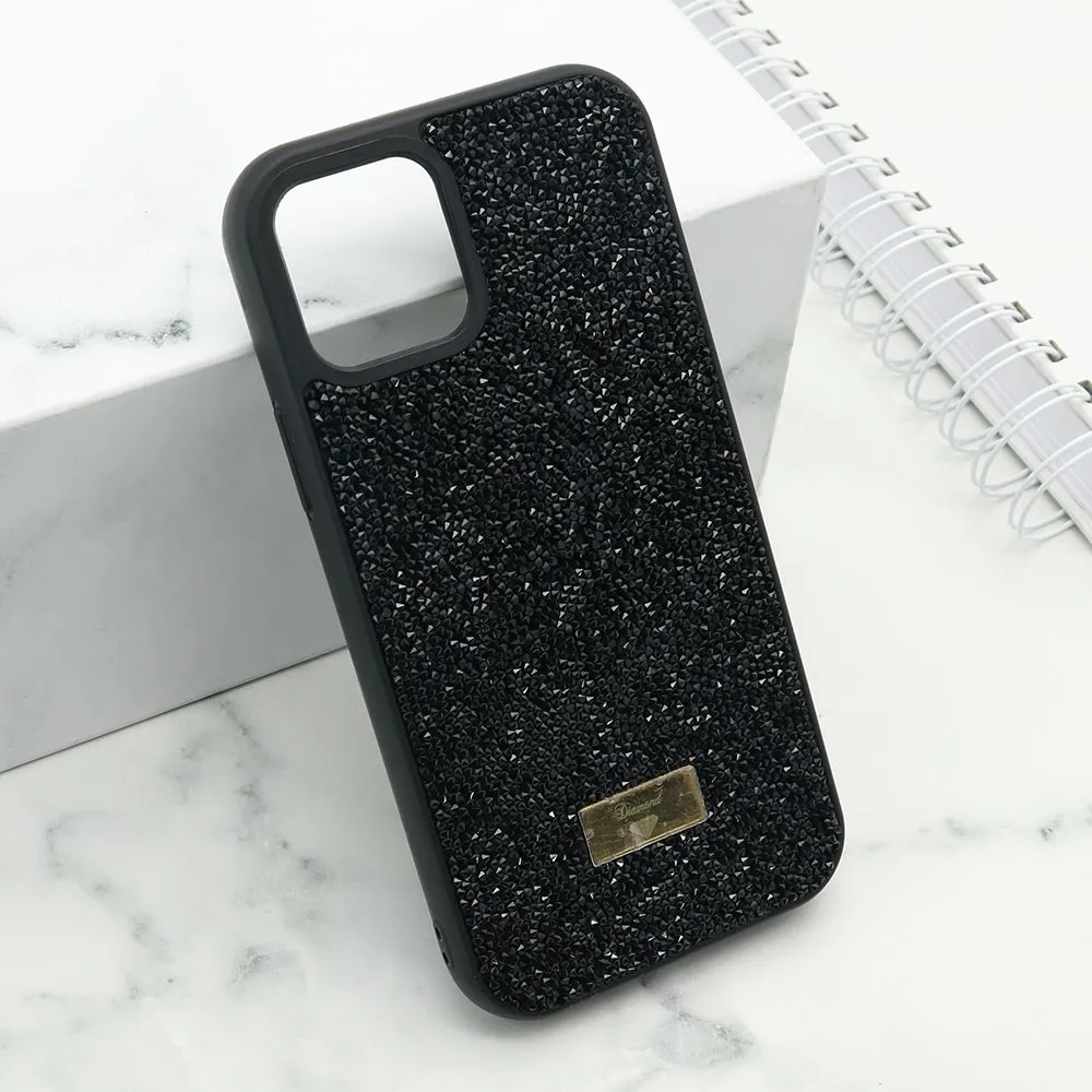 Maska DIAMOND SELECTION za iPhone 12/ crna