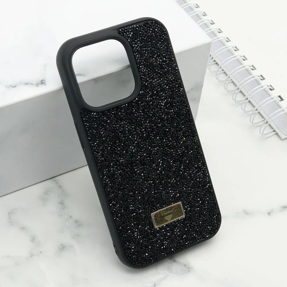 Maska DIAMOND SELECTION za iPhone 14 Pro/ crna