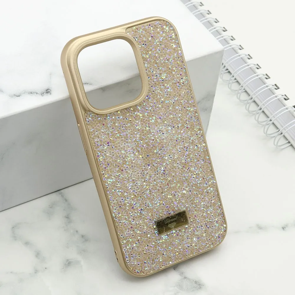 Maska DIAMOND SELECTION za iPhone 14 Pro/ zlatna