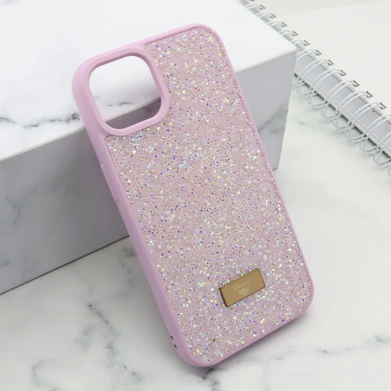 Maska DIAMOND SELECTION za iPhone 14/ roza