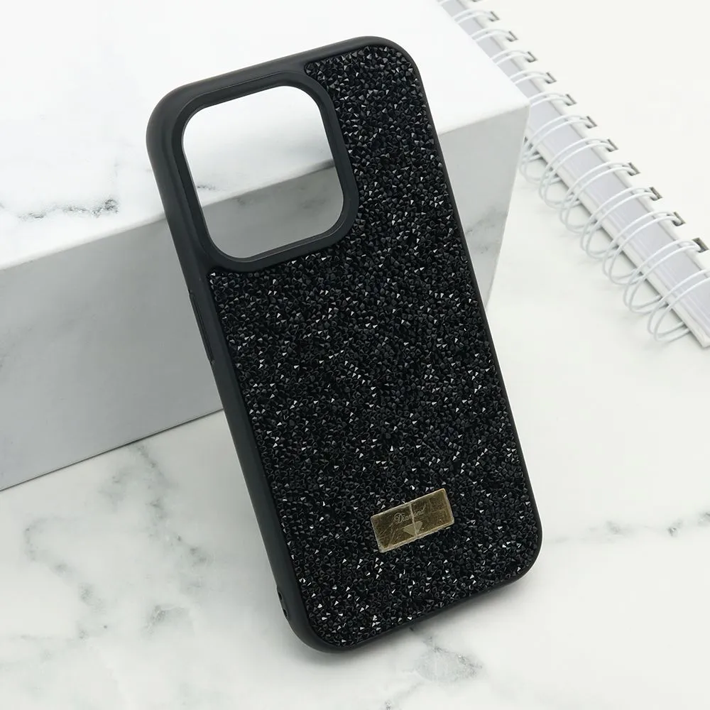 Maska DIAMOND SELECTION za iPhone 15 Pro/ crna