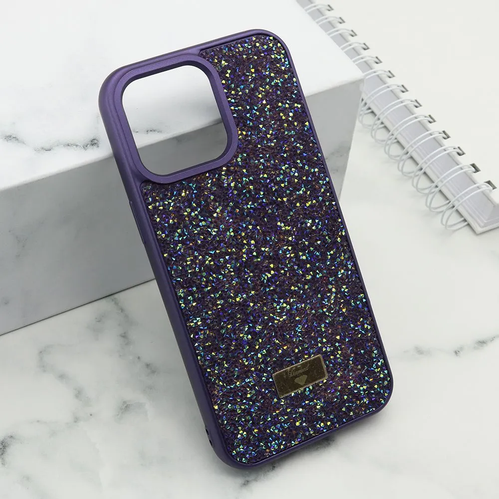 Maska DIAMOND SELECTION za iPhone 15 Pro Max/ ljubičasta