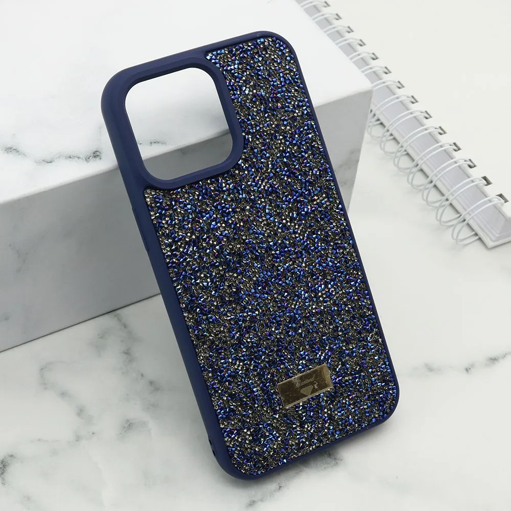 Maska DIAMOND SELECTION za iPhone 15 Pro Max/ plava