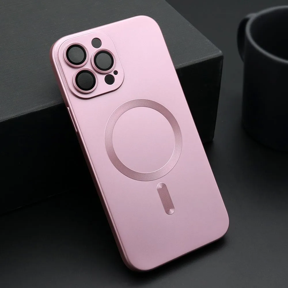 Maska ELEGANT MAGSAFE za iPhone 13 Pro Max/ roza
