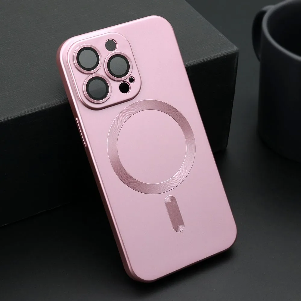 Maska ELEGANT MAGSAFE za iPhone 13 Pro/ roza