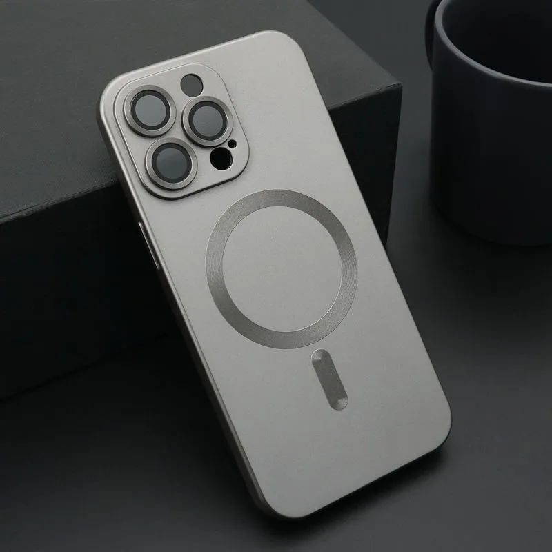 Maska Elegant Magsafe za iPhone 15 Pro Max/ siva