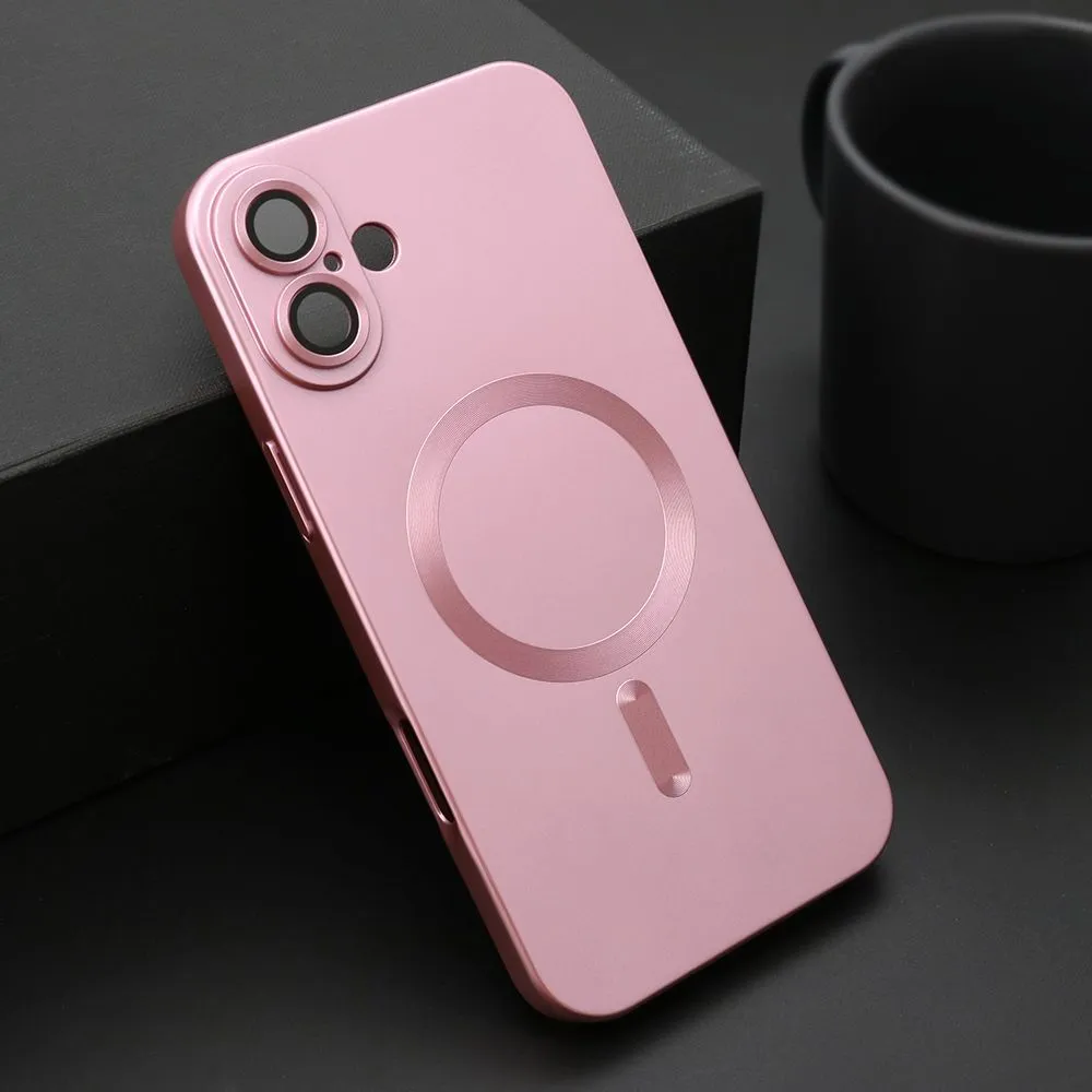 Maska Elegant Magsafe za iPhone 16 Plus/ roze