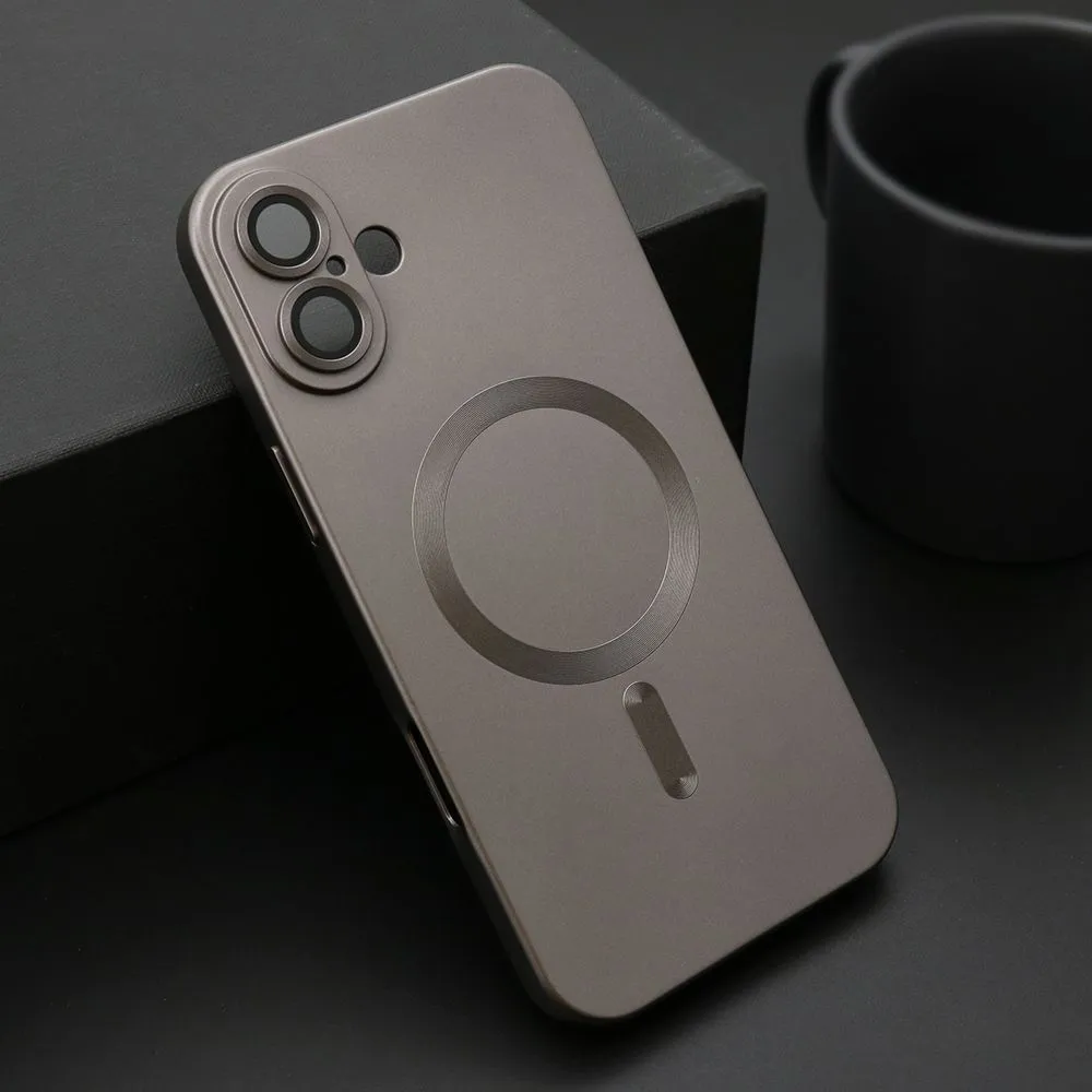 Maska Elegant Magsafe za iPhone 16 Plus/ siva
