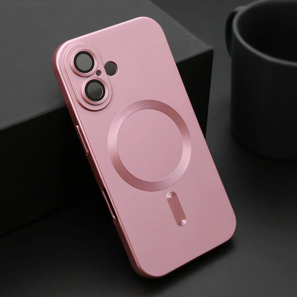Maska Elegant Magsafe za iPhone 16/ roze