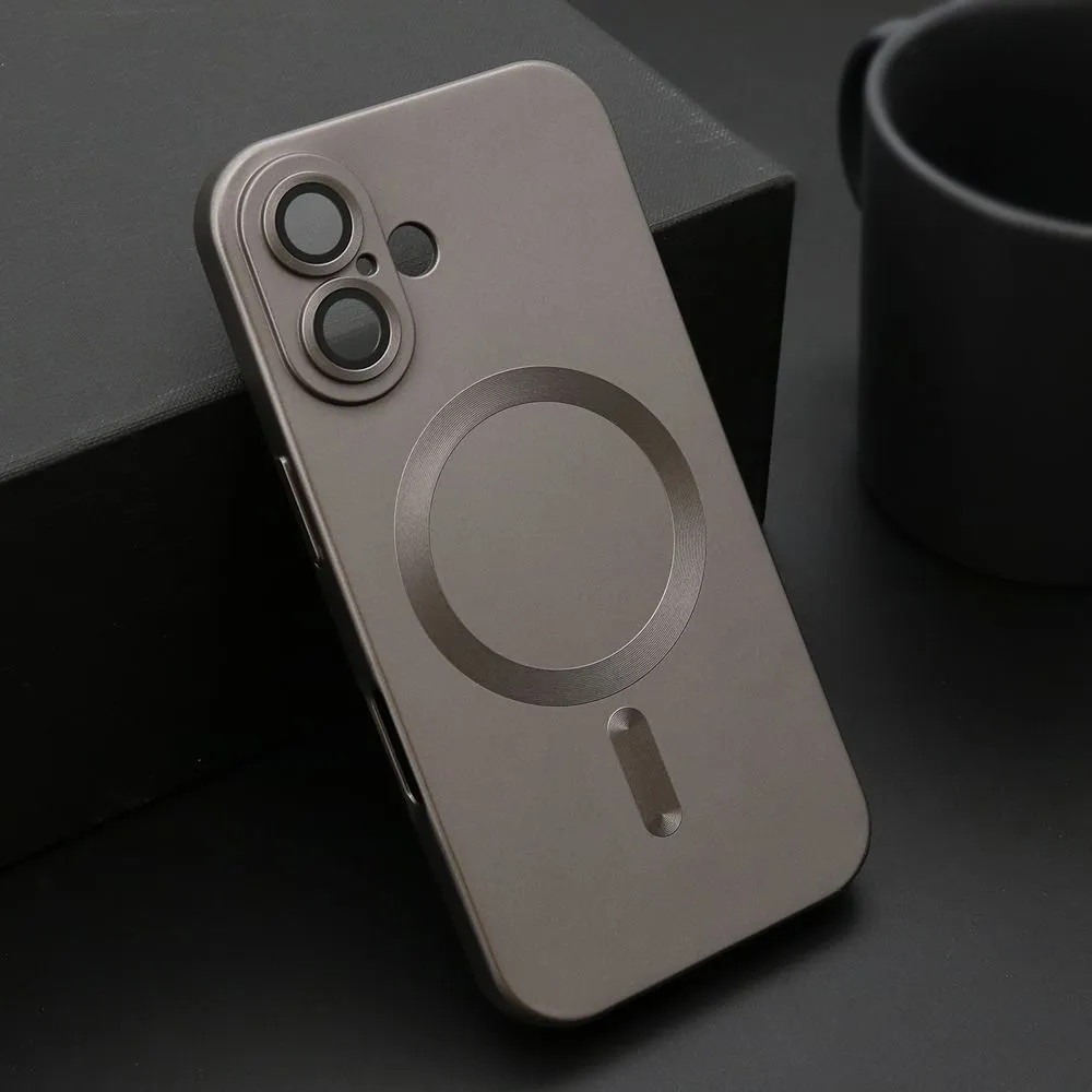 Maska Elegant Magsafe za iPhone 16/ siva