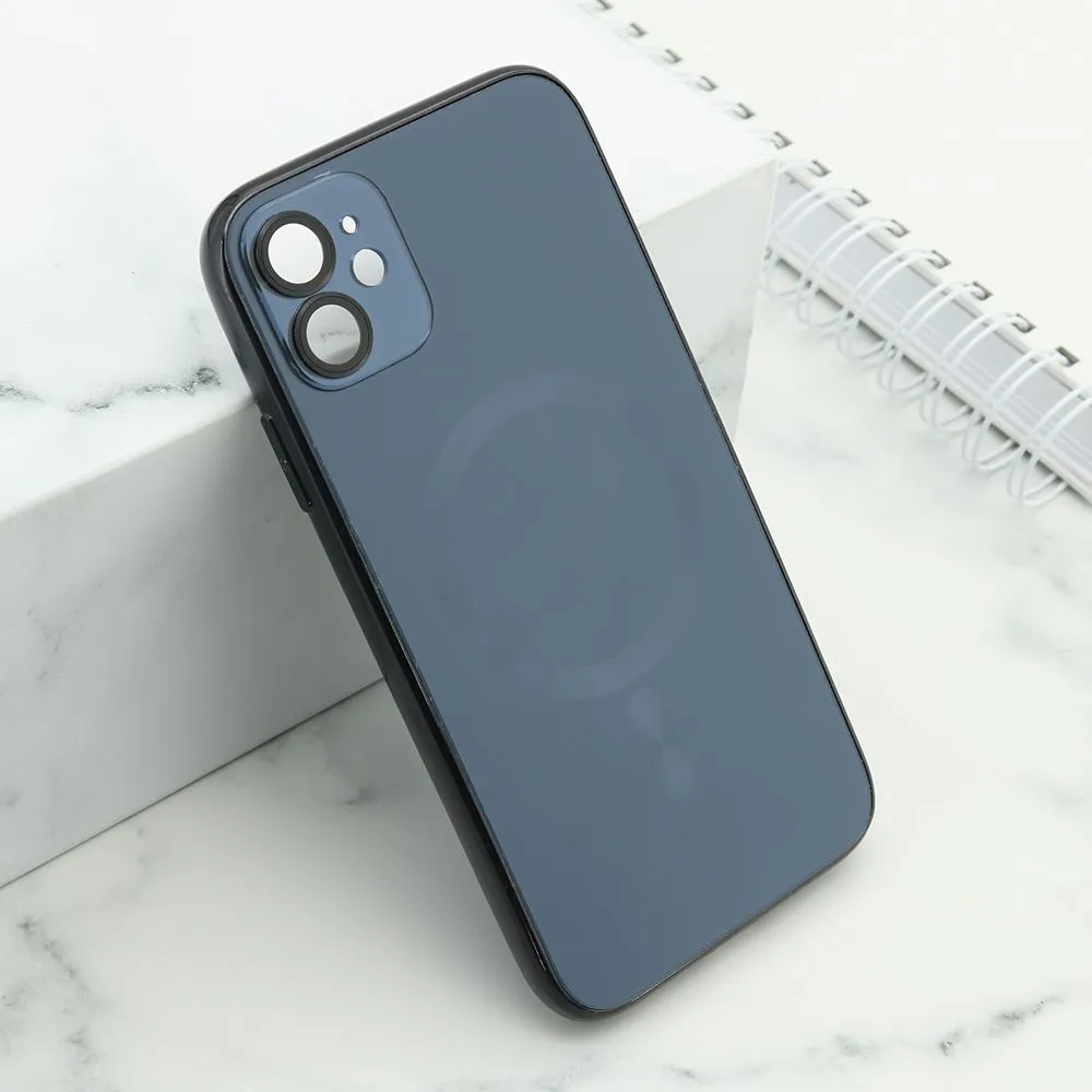 Maska ELEGANT METAL MAGSAFE za iPhone 11/ crna