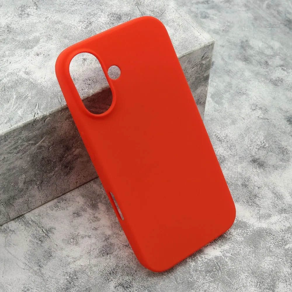 Maska Gentle color za iPhone 16/ crvena