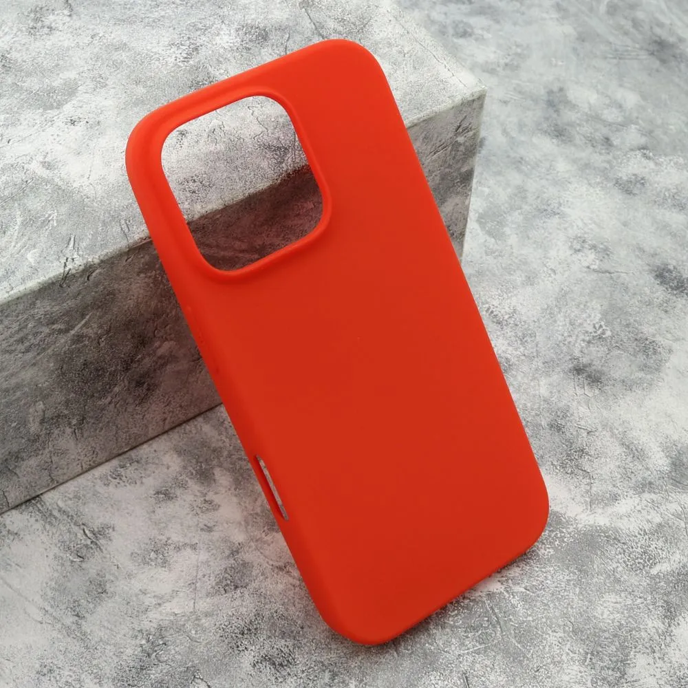 Maska Gentle color za iPhone 16 Pro/ crvena