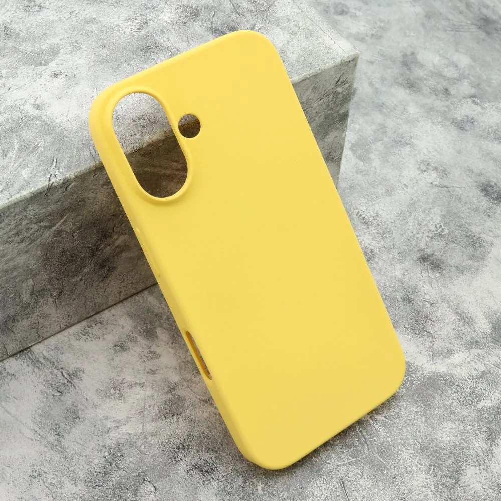 Maska Gentle color za iPhone 16/ žuta