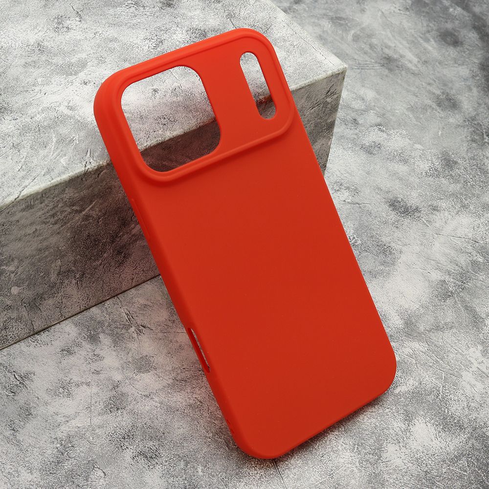 Maska GENTLE COLOR za iPhone 17 Pro Max/ crvena