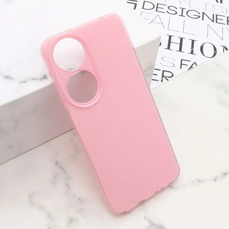 Maska Glow shining za Honor X7b/ svetlo roze