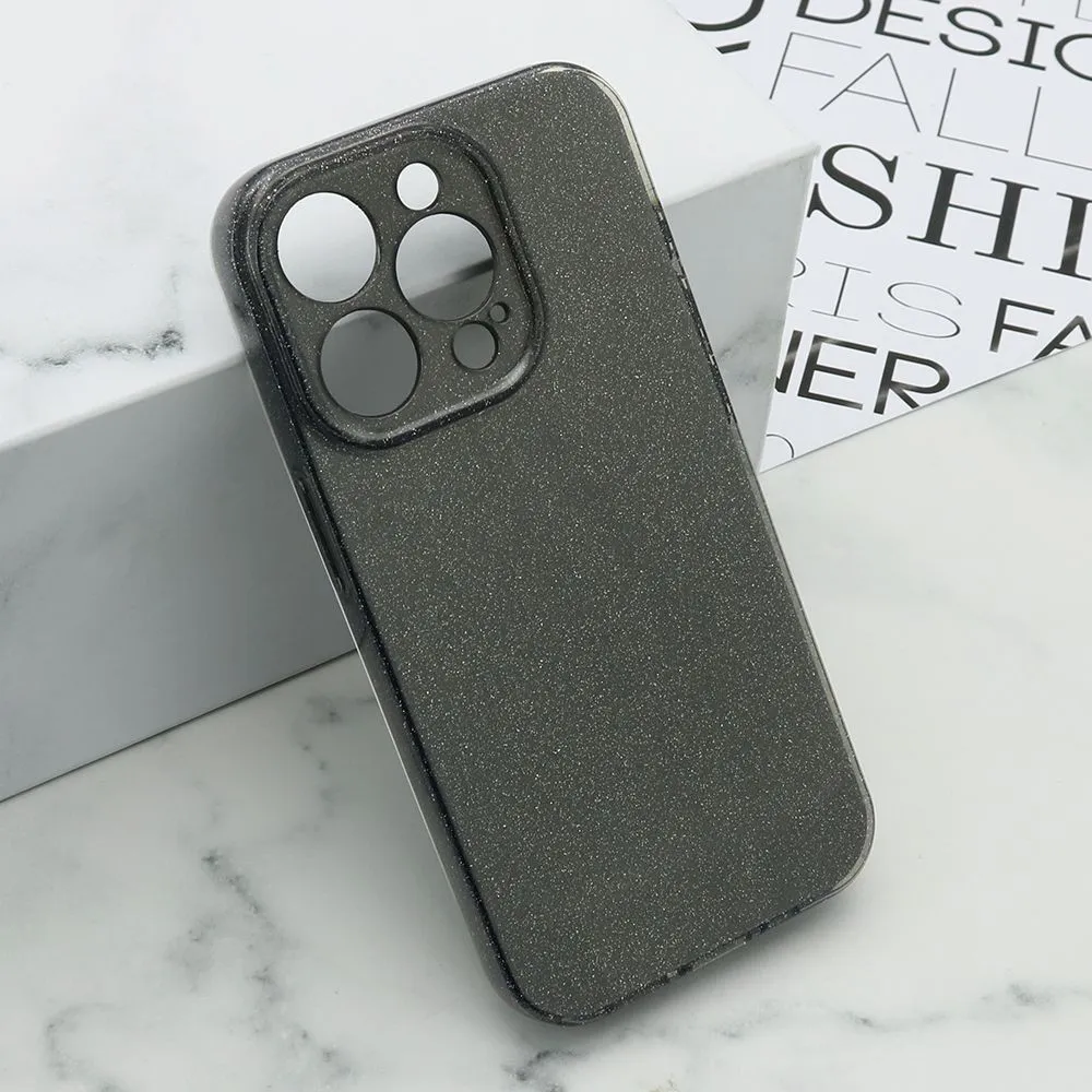 Maska GLOW SHINING za iPhone 15 Pro/ tamno siva