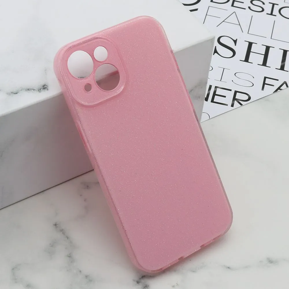 Maska GLOW SHINING za iPhone 15/ roza