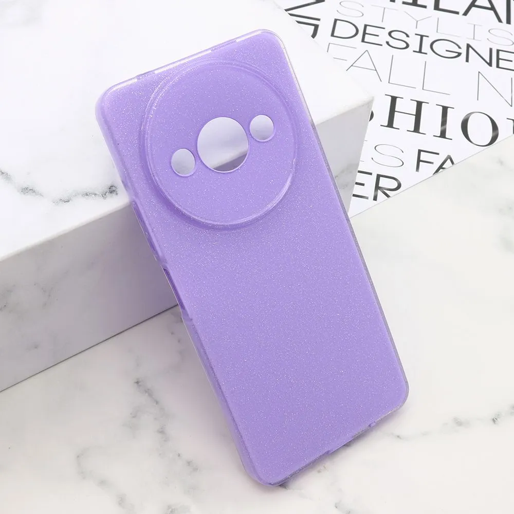 Maska Glow shining za Xiaomi Redmi A3/ ljubičasta