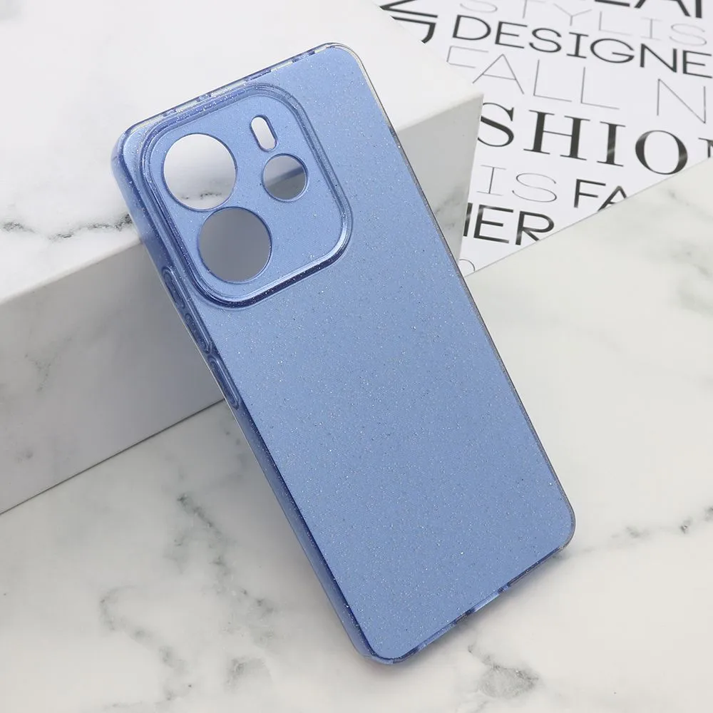 Maska GLOW SHINING za Xiaomi Redmi Note 14 4G/ plava
