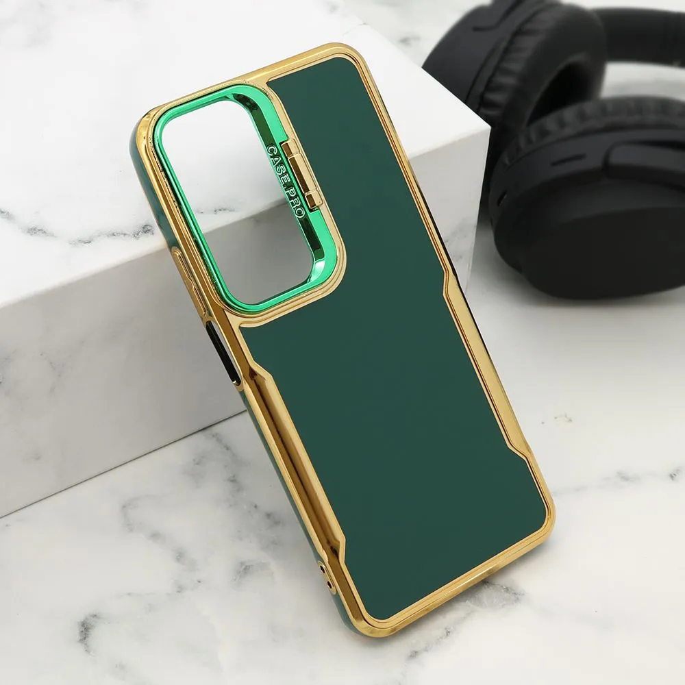 Maska Gold luxe za Honor X7b/ zelena