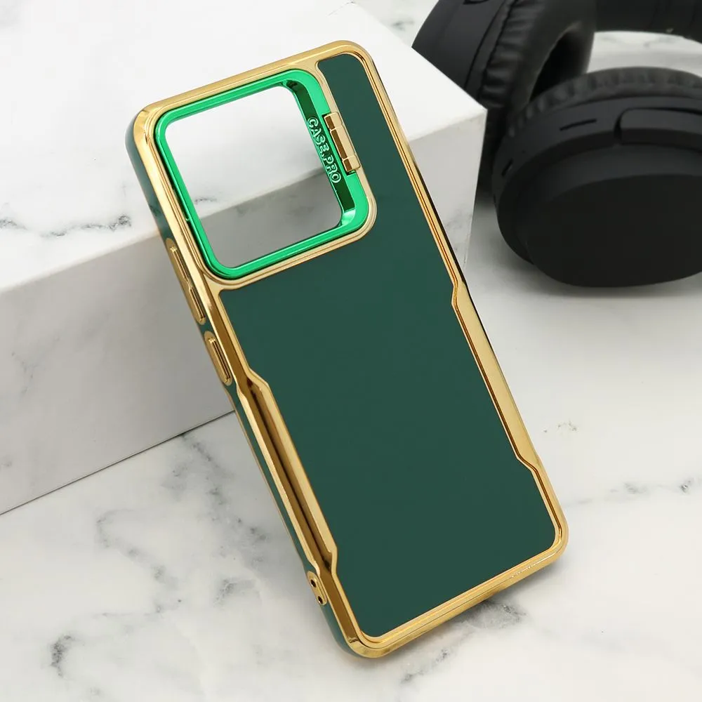 Maska Gold luxe za Xiaomi Redmi Note 13 4G/ zelena