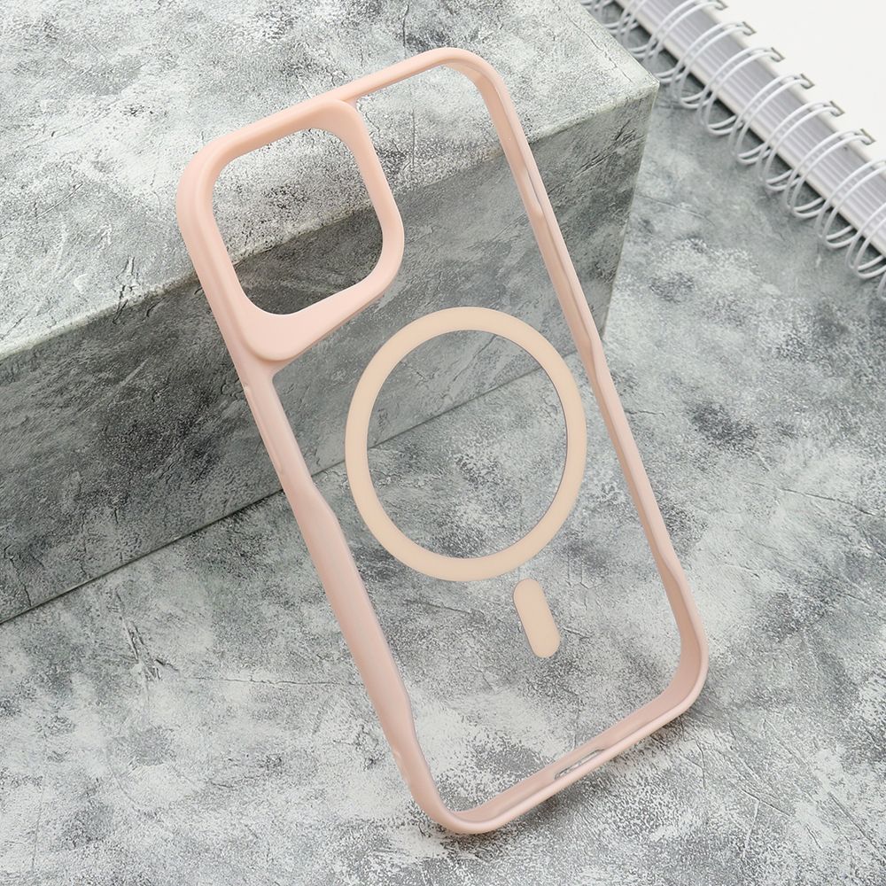Maska Grip guard MagSafe za iPhone 15/ roze