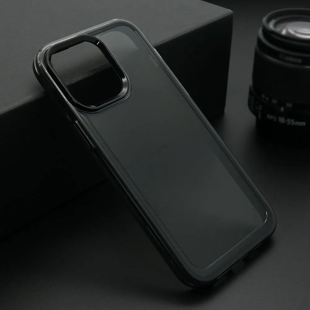 Maska Gummy Color za iPhone 14 Pro Max, crna