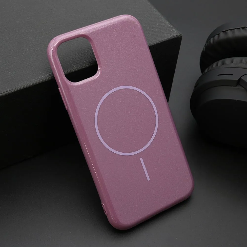 Maska JELLY MagSafe za iPhone 11, ljubičasta