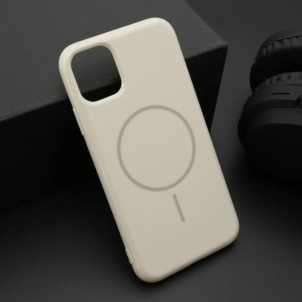 Maska JELLY MagSafe za iPhone 11/ titanijum