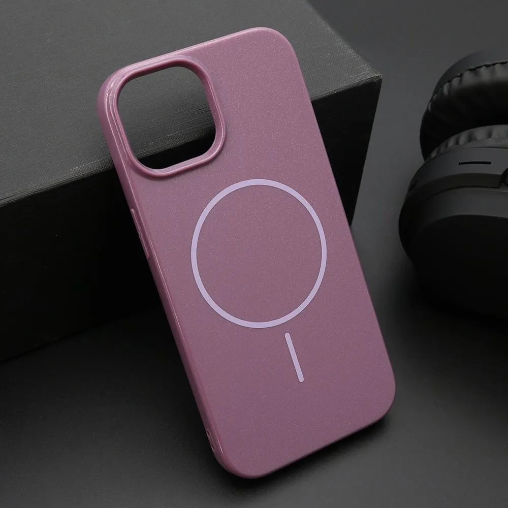 Maska JELLY MagSafe za iPhone 15/ ljubičasta