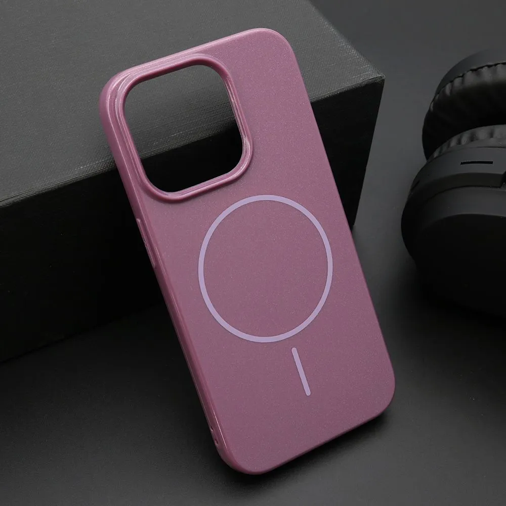 Maska JELLY MagSafe za iPhone 15 Pro/ ljubičasta
